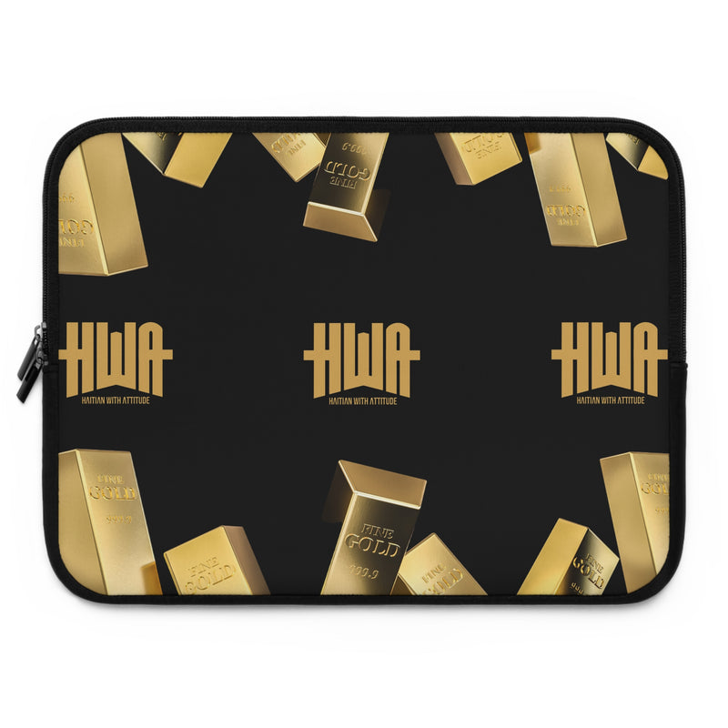 HWA Custom Laptop Sleeve — Gold-Standard Protection With Attitude