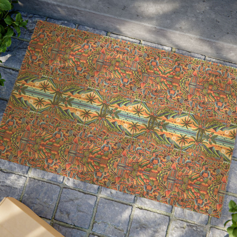 Popouri Doormat – Step Into Culture