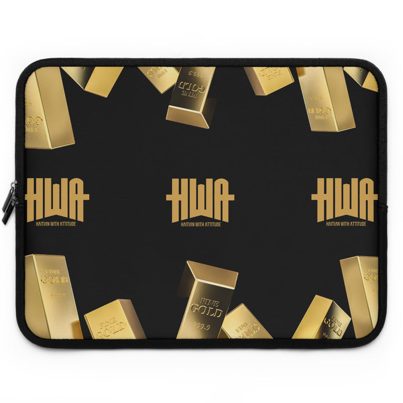 HWA Custom Laptop Sleeve — Gold-Standard Protection With Attitude