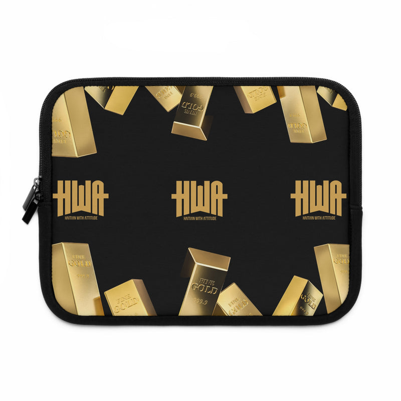 HWA Custom Laptop Sleeve — Gold-Standard Protection With Attitude