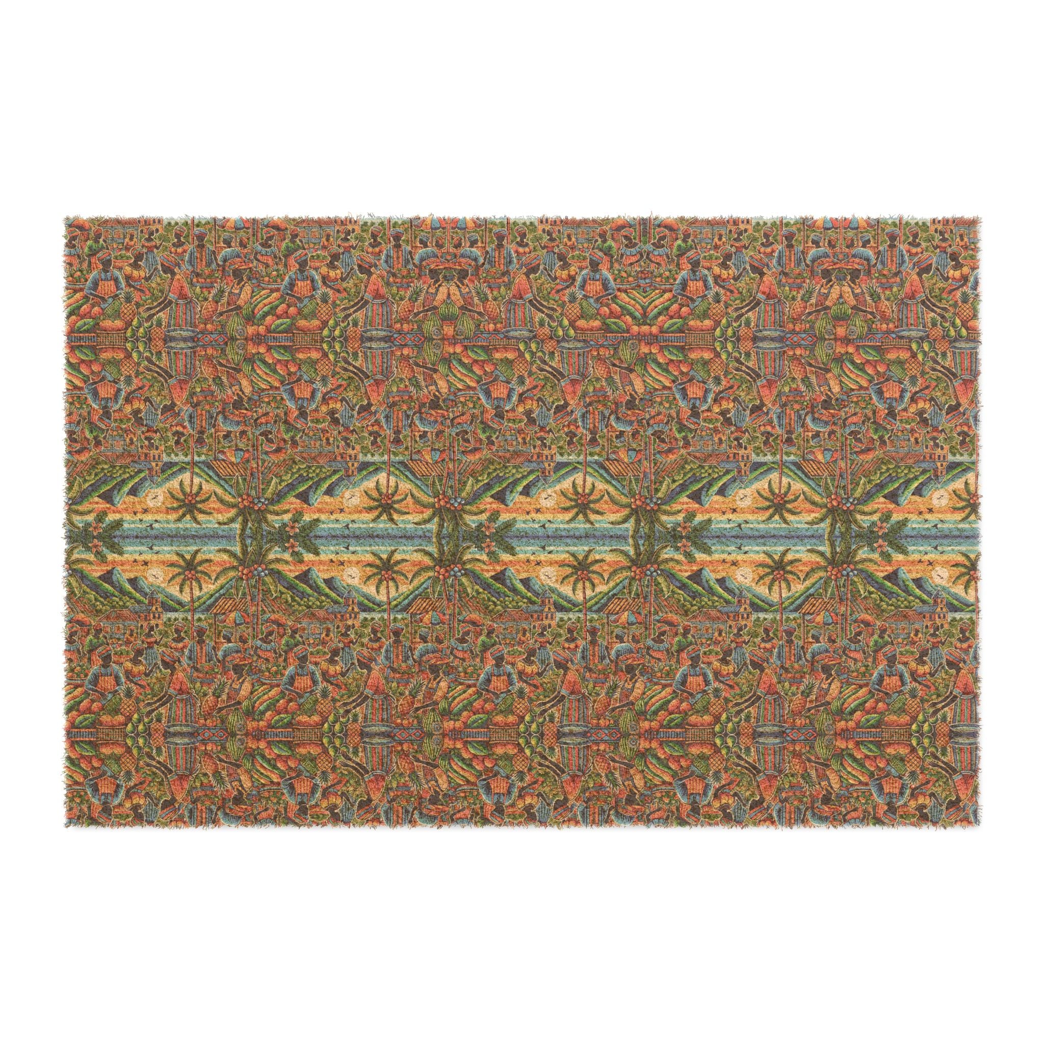 Popouri Doormat – Step Into Culture