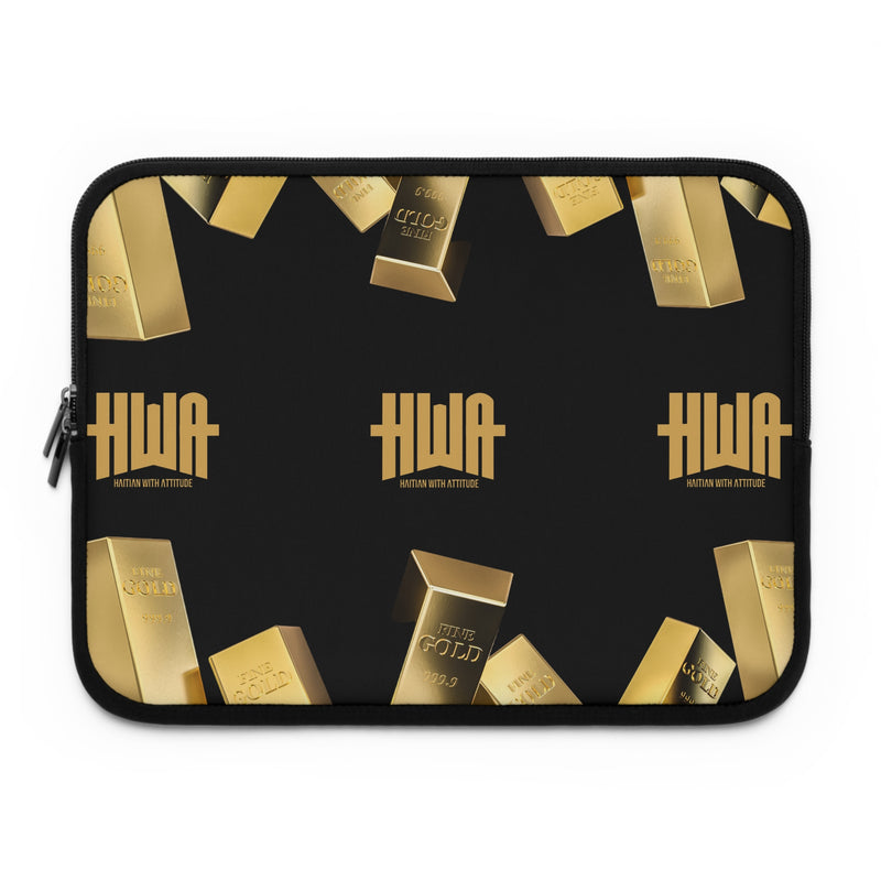 HWA Custom Laptop Sleeve — Gold-Standard Protection With Attitude